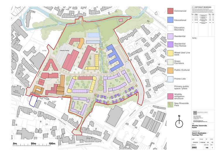 Mayday Saxonvale'S Masterplan For The Saxonvale Site In Frome. CREDIT: Mayday Saxonvale. Free to use for all BBC wire partners.