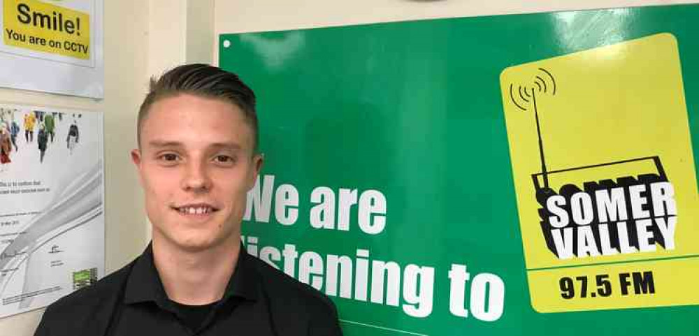 Norton Hill educated Liam Early is the latest person to join the Somer Valley FM team.