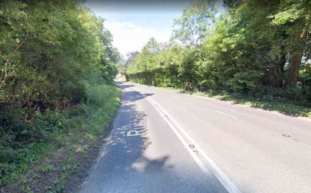 The crash has happened at Rush Hill (Photo: Google Street View)