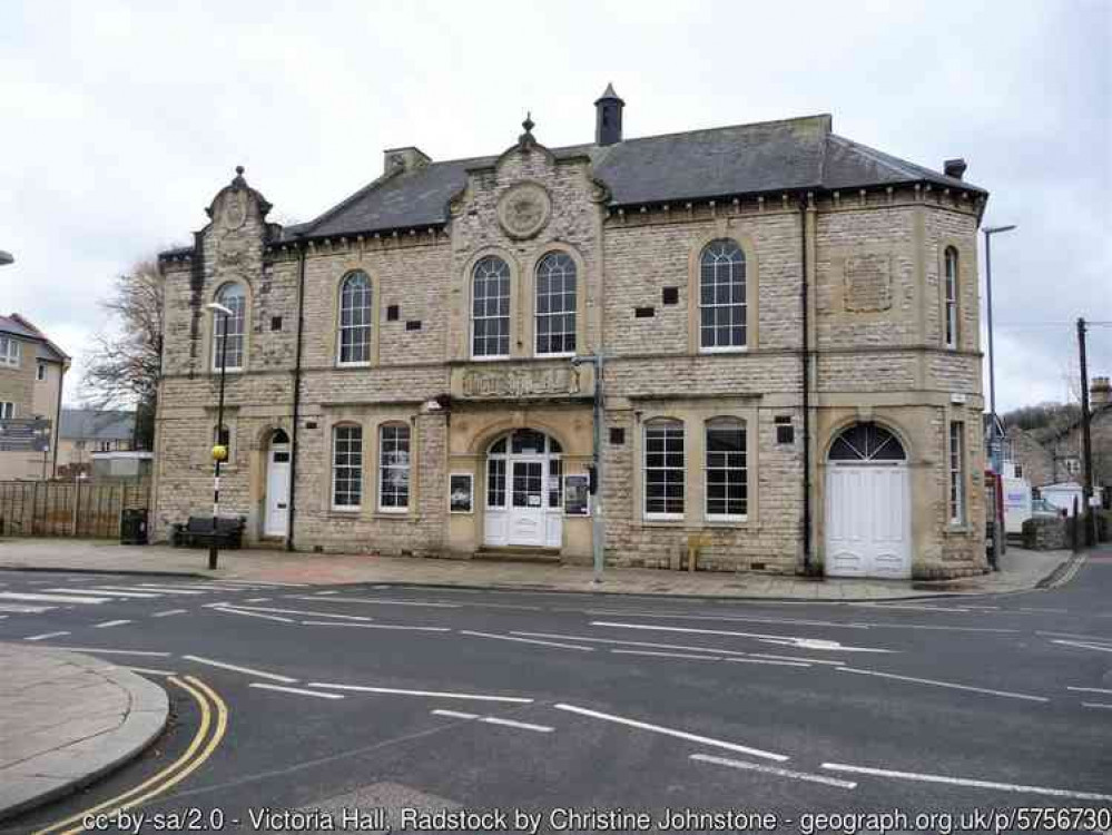 Victoria Hall in Radstock - see today's events