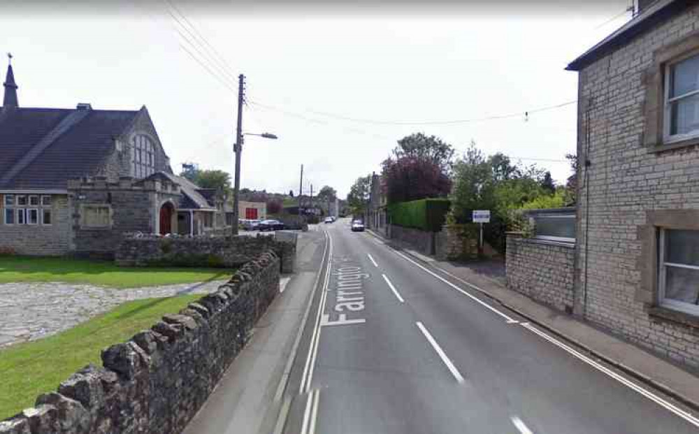 Farrington Road in Paulton - see today's mobile speed camera locations (Photo: Google Street View)