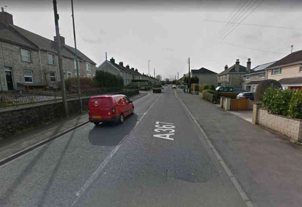 The A367 Wells Road - see today's mobile speed camera locations (Photo: Google Street View)