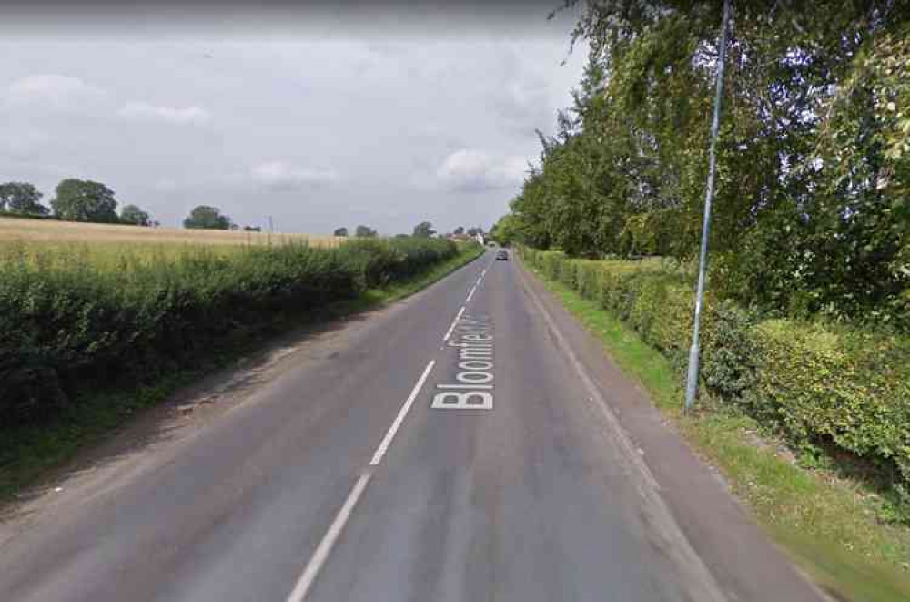 Bloomfield Road in Timsbury - see today's mobile speed camera locations (Photo: Google Street View)