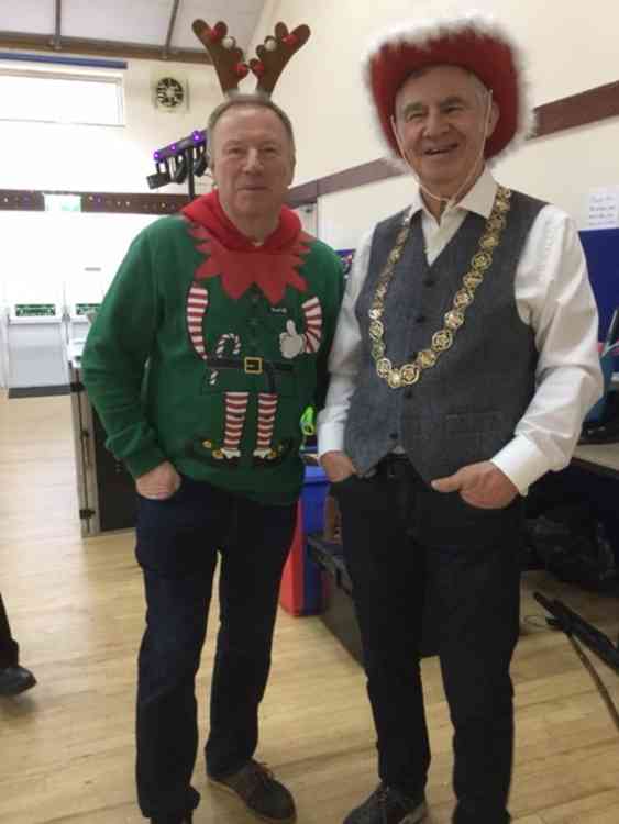 The Mayor and his deputy at the AGE UK lunch