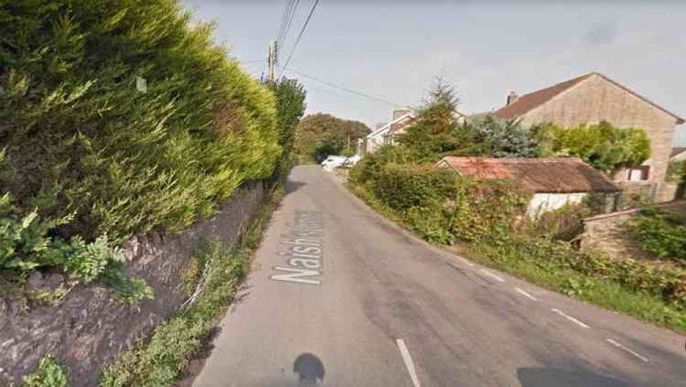Where the Monday morning crash happened. Image from Google street view