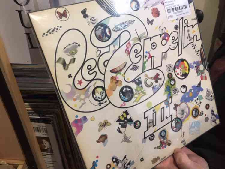 But there are some gems, like this rare pop out from Led Zeppelin