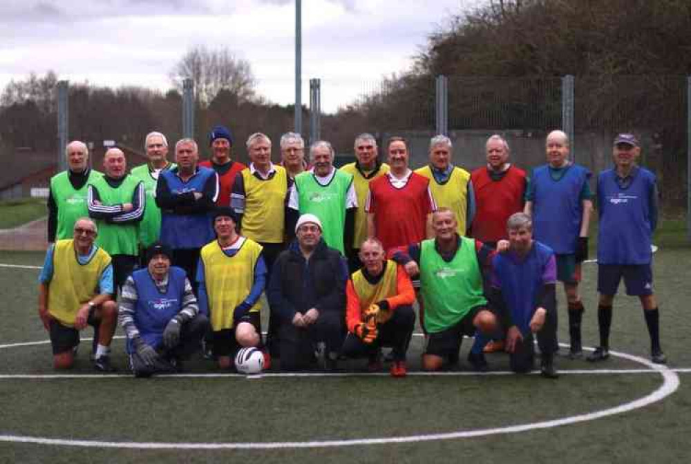 If you haven't already why not check out the local Walking Football team - they meet tomorrow