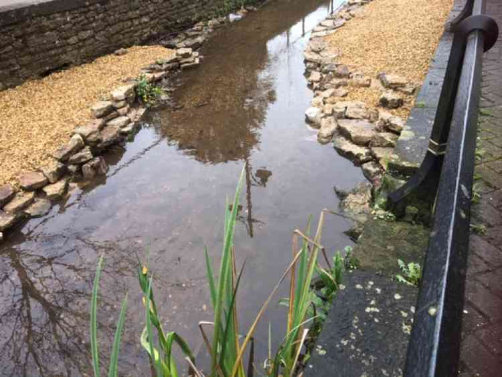 The river clear up is really coming on