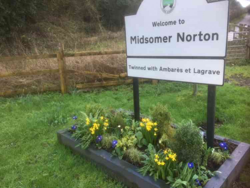 Spring? Not quite arrived in Midsomer Norton