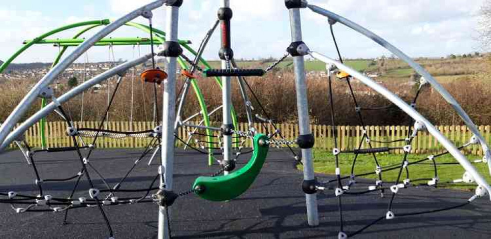 Exciting new play equipment