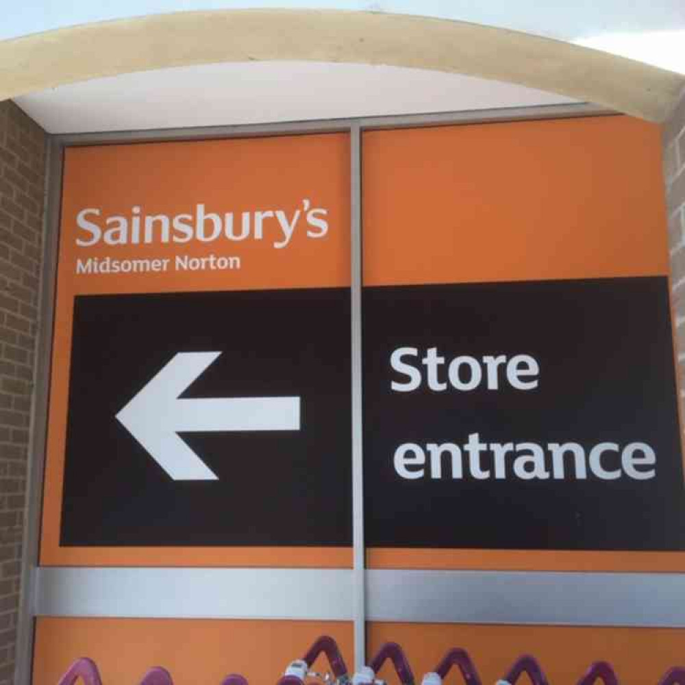 Sainsbury's supermarket Midsomer Norton