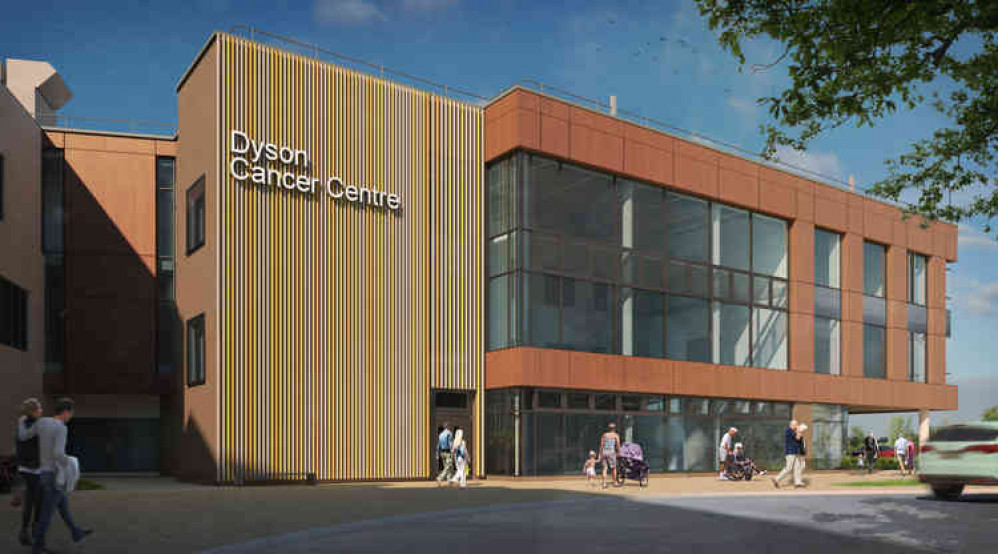 The Dyson Cancer Centre. IBI Group Architects impression.