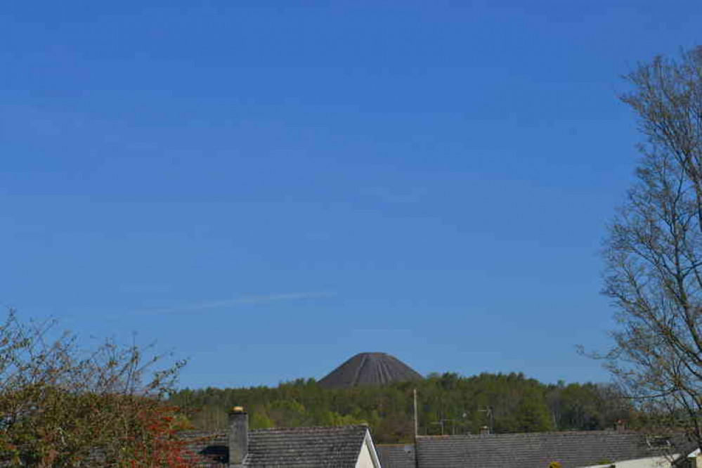 The view and the sky over Midsomer April 15