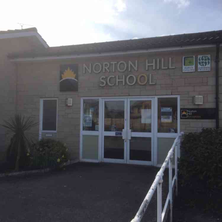 The Norton Hill school earlier this month