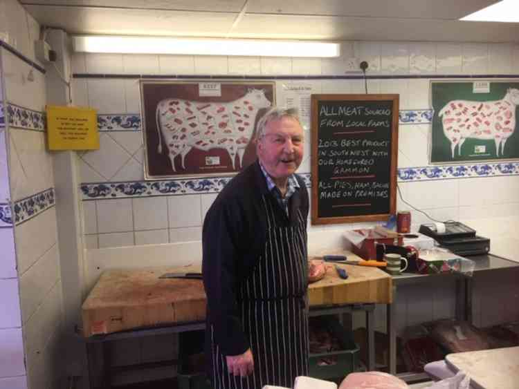 A master butcher, Brian is the third generation from his family to run the shop