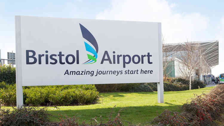 Bristol Airport photo from media stock