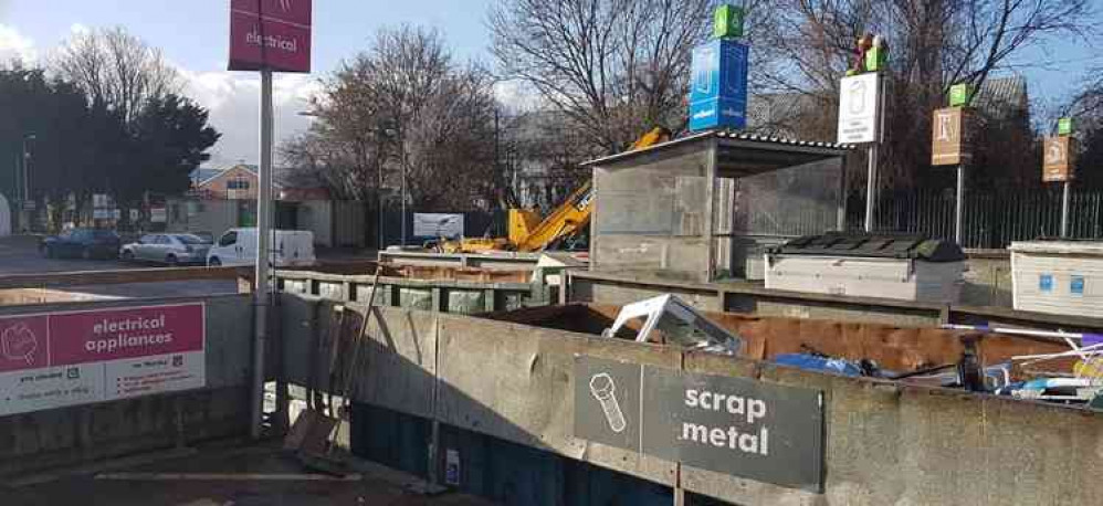 File photo of the Keynsham recycling site: B&NES