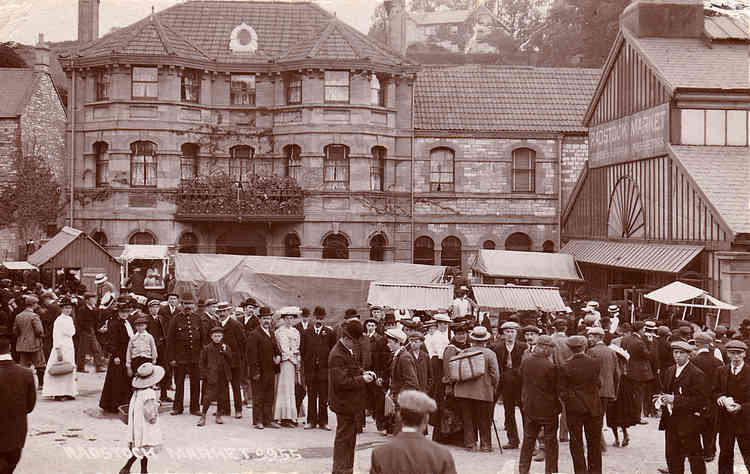 The local picture  - with the current museum building clearly identifiable