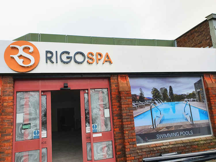 Work continues at the new Rigo Spa showroom