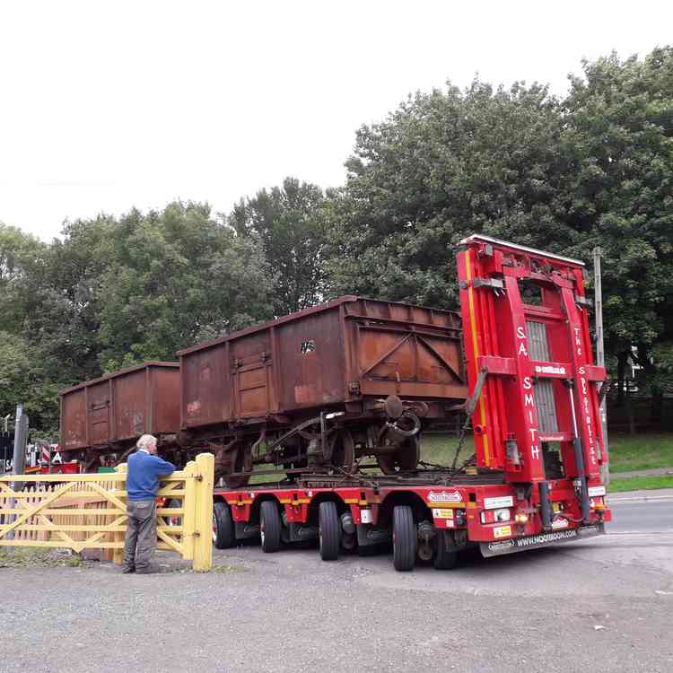 The wagons arrive in Midsomer Norton (June 29)