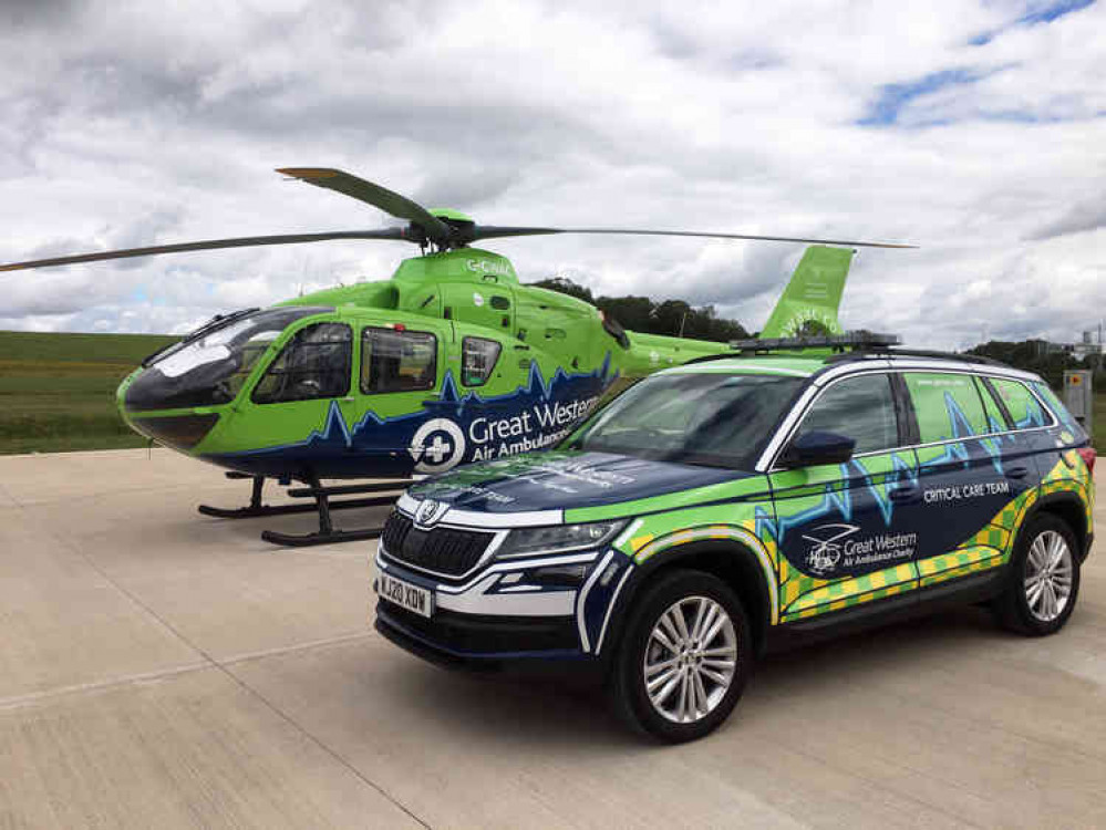 The critical care car - and there will be three on the road - costs £64,000 to fit out.