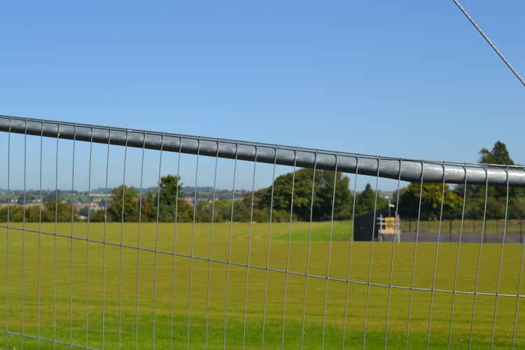 Nub News also saw work on a sports area at the rear of the school