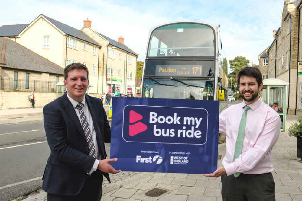 Chris Hanson, First Operations Director (left) and Robert Sanderson, Operations Manager, Bath.