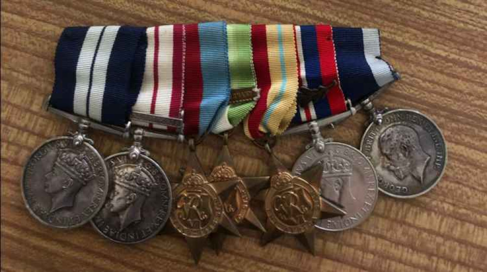 The medals recovered