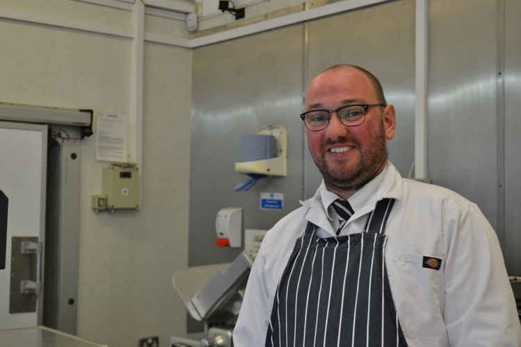 Phil Day has had his butchers shop in Radstock for five years