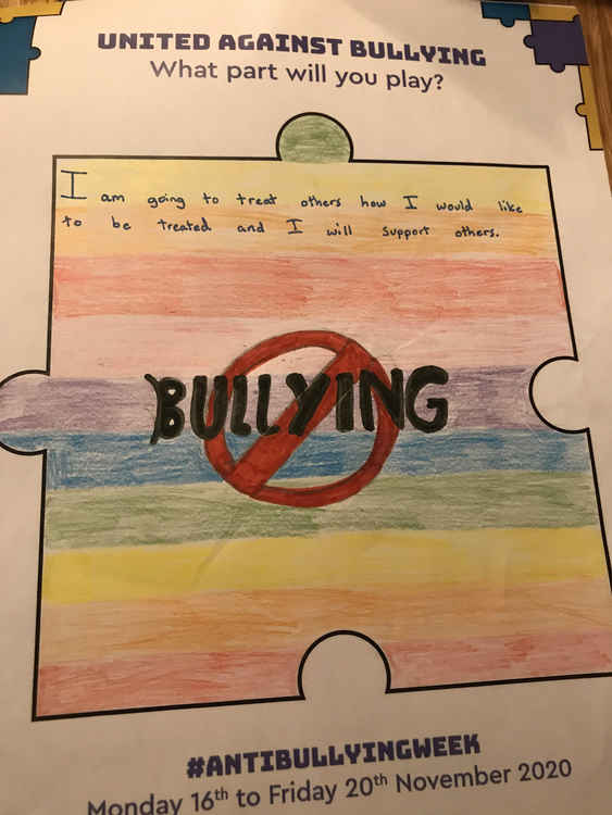 All year groups at Midsomer Norton Primary School were learning how to end bullying