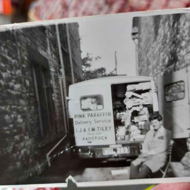 The first super market delivery service brought to locals by van : At one time there were 13 mobile shopping vans around Radstock