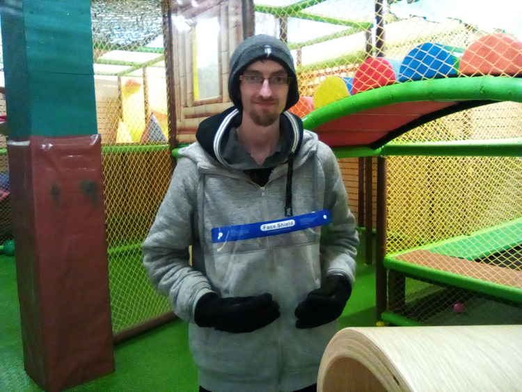 Partner Paul is running the play area