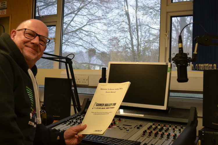 Station Manager at Somer Valley FM Richard Burgess