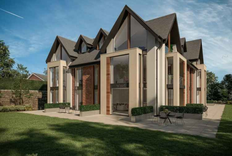 A computer generated image of the proposed Gayton development A computer generated image of the proposed Gayton development