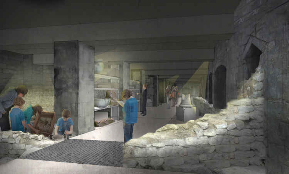 An artist's impression of how the Archway Project will look