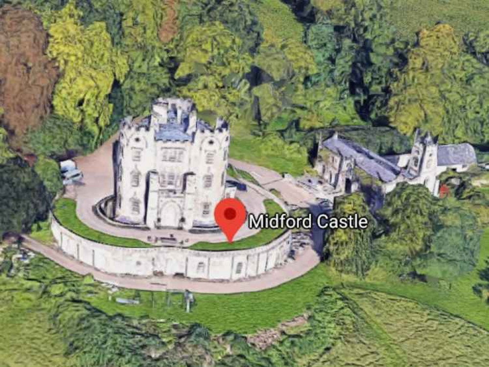 Midford Castle. Google. Permission for use by all partners.