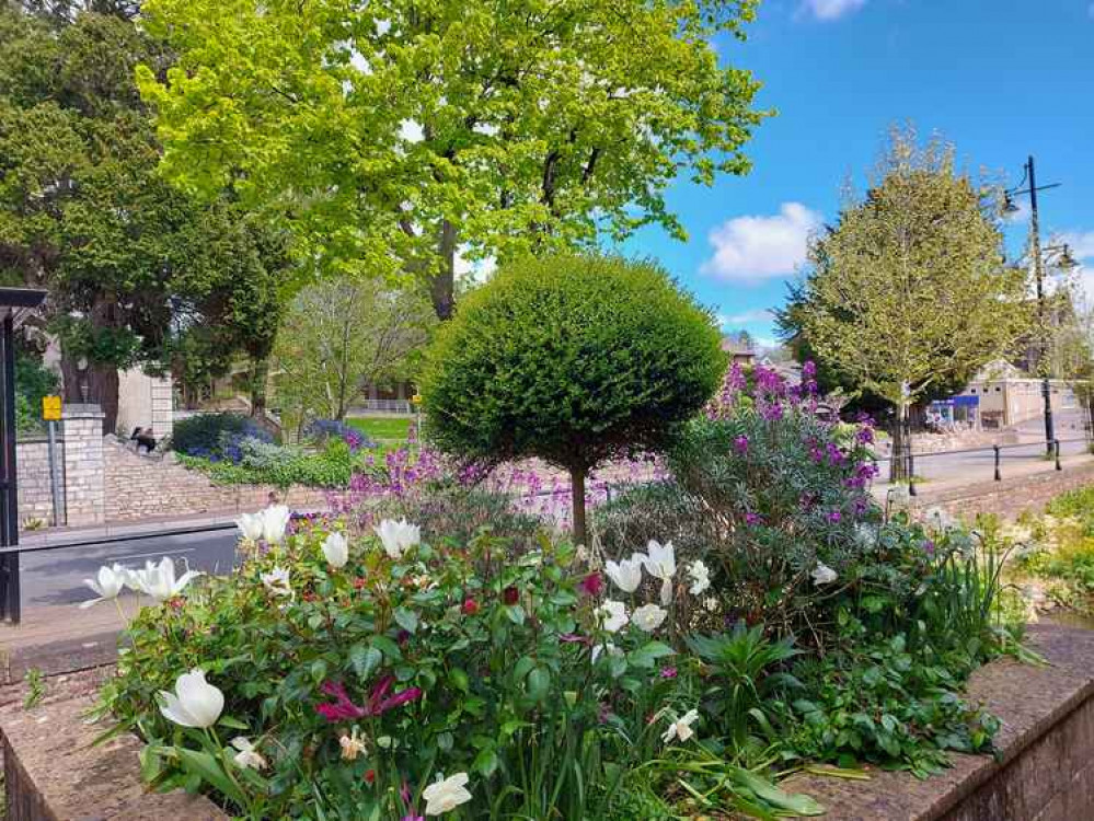 Midsomer Norton High Street looking particularly lovely May 19