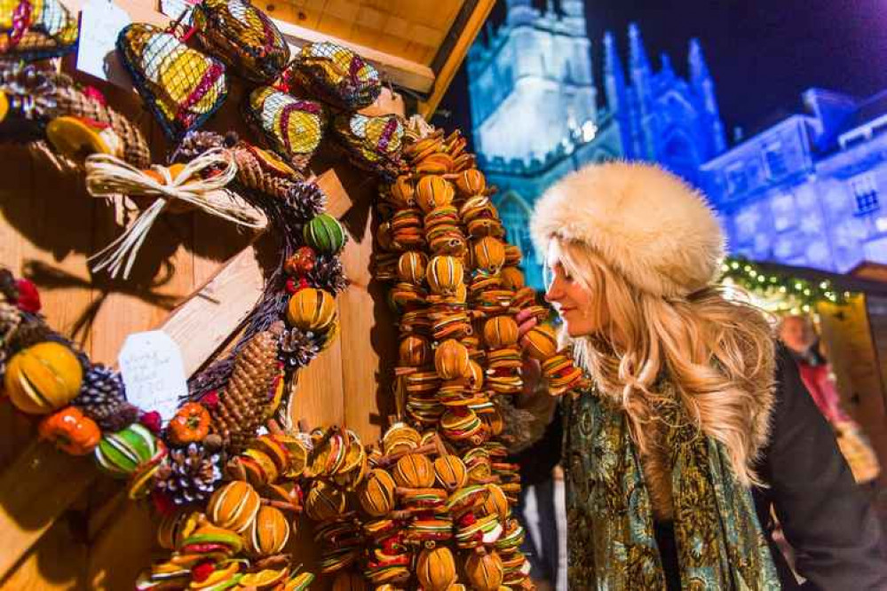 Bath Christmas Market is one of the top ten events of its kind in Europe