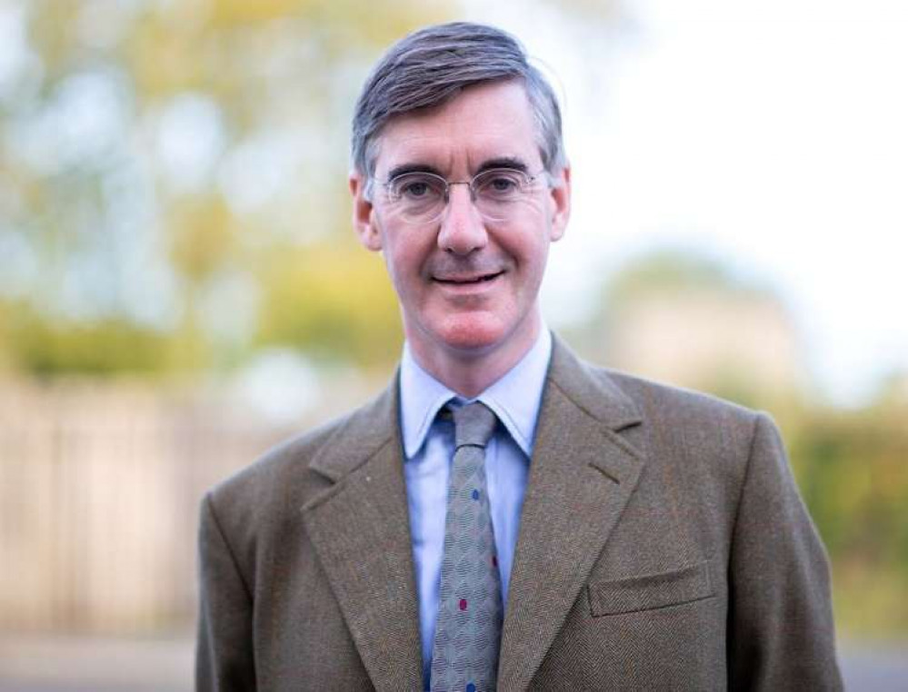 Jacob Rees Mogg MP offers his help if students are unsure