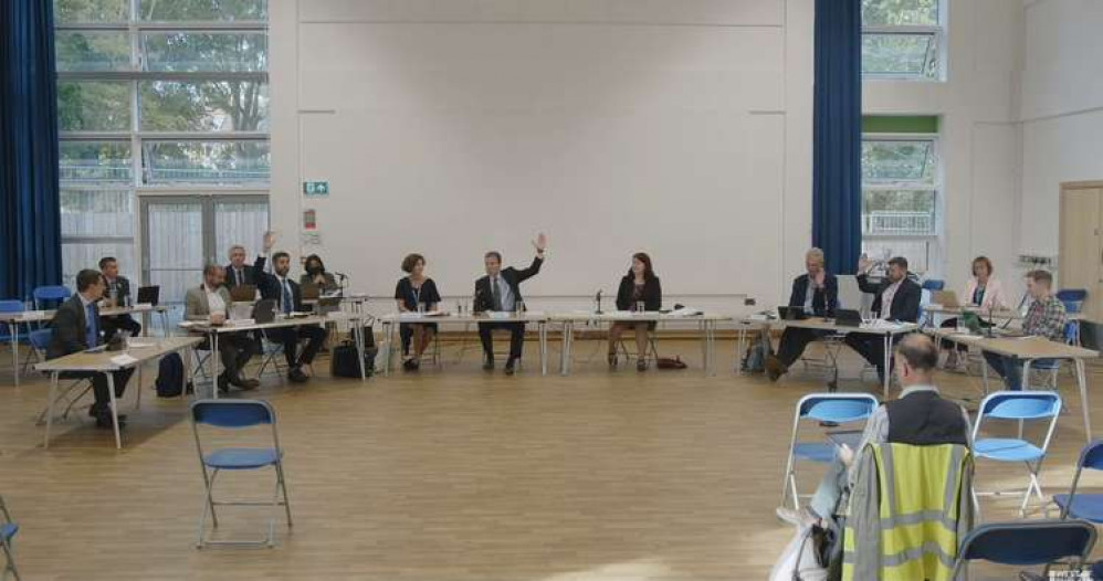 West of England Combined Authority committee at Watermore Primary School in Frampton Cotterell, South Gloucestershire, on September 21 (Image: Weca/YouTube,