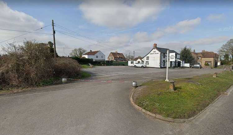 The White Post Inn On The A367 Green Park Road In Midsomer Norton. CREDIT: Google Maps. Free to use for all BBC wire partners.