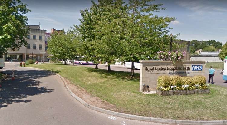 The Royal United Hospital In Bath. CREDIT: Google Maps. Free to use for all BBC wire partners.