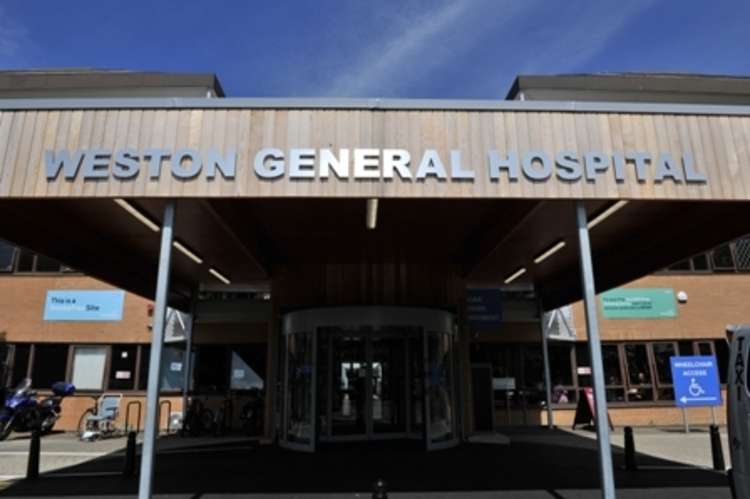 Weston General Hospital (Image: Weston Area Health NHS Trust, permission to use by all partners)