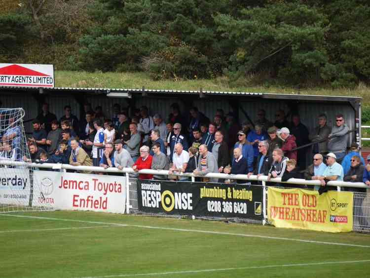 Millers fans on the road at Biggleswade