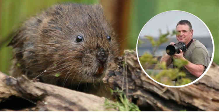 Nick Lay - devastated by damage to waterway he has looked after for eight years