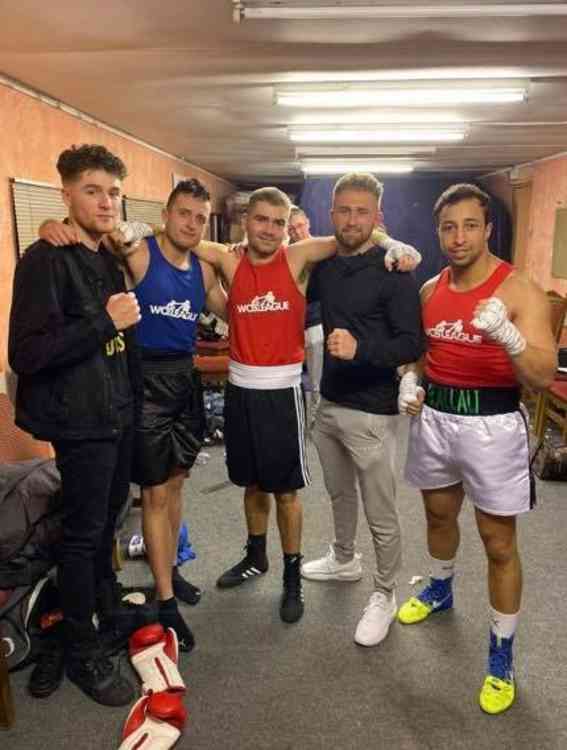 Fighters from West Thurrock Boxing Club who were in action on Saturday.