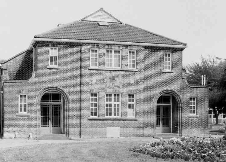 The former recreation hall still stands, and is part of Brandon Groves Club.