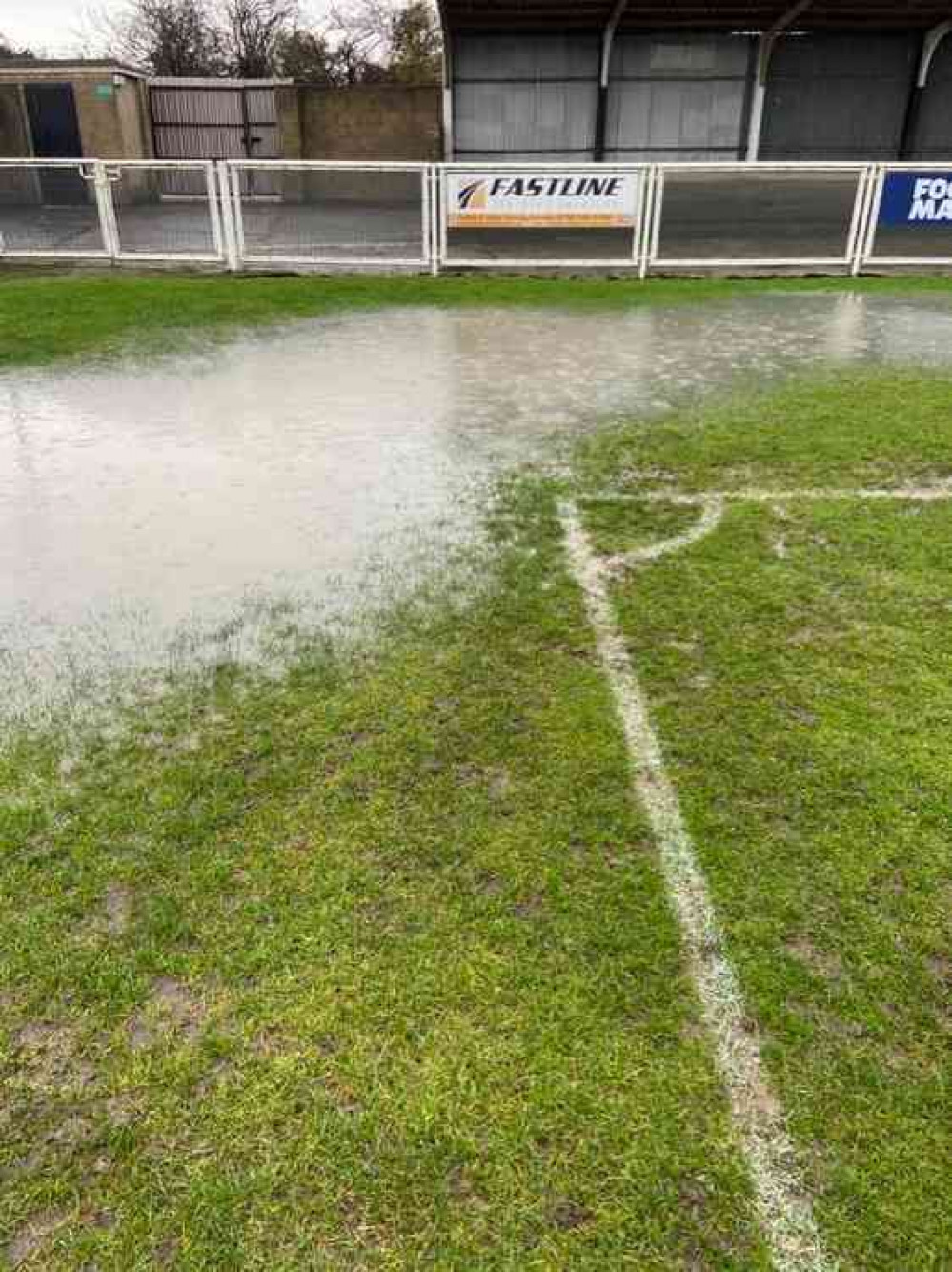 Tilbury's Chadfields pitch yesterday