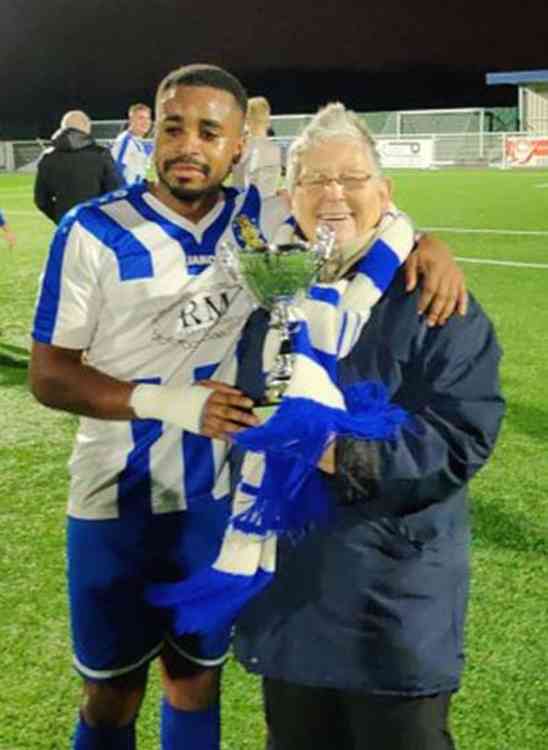 Susan Yates shares her love of history with a love of Aveley FC