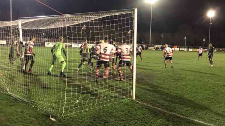 East Thurrock took a point from a battling draw at Kingstonian on Wednesday
